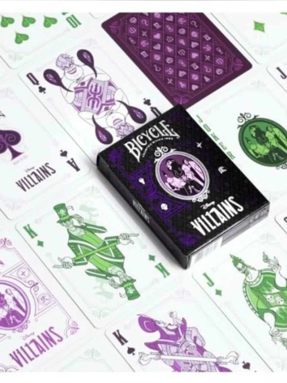 Bicycle Disney Villian Playing Cards